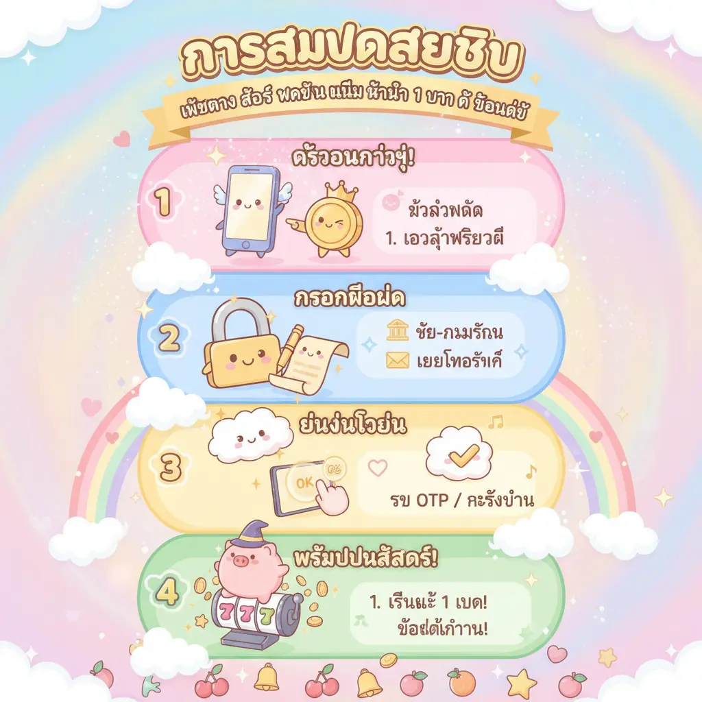 เว็บตรง สล็อต ฝากถอน ไม่มี ขั้นต่ำ 1 บาท ก็ ถอนได้ - การสมัครสมาชิก