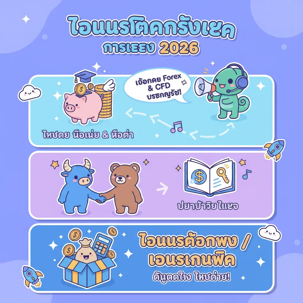 โบนัสฝากครั้งแรก - การเทรด