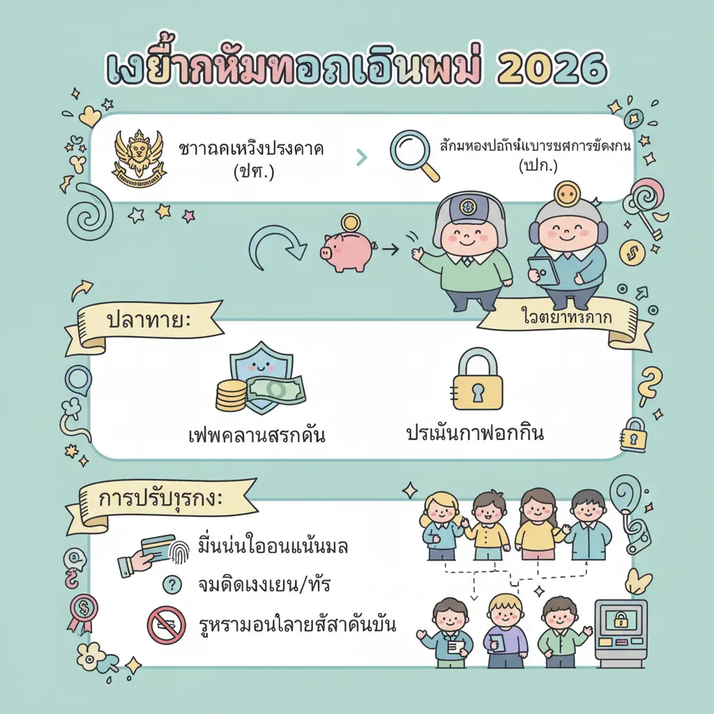 เงื่อนไขถอนเงิน - ตัวแทนธนาคาร