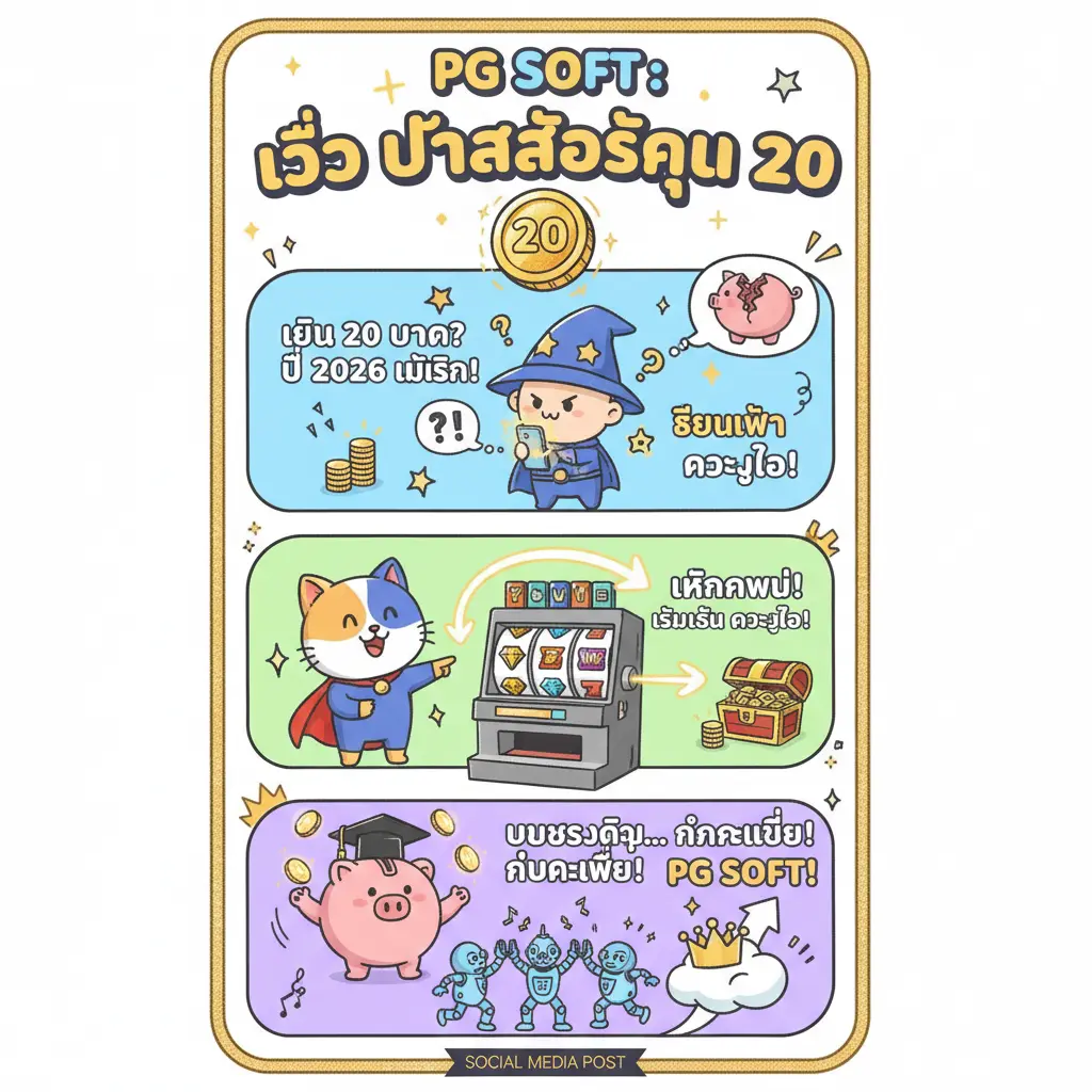 วิธี ปั่นสล็อตทุน 20 - PG SOFT